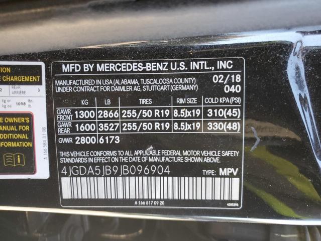 Продажа на аукционе авто 2018 Mercedes-benz Gle, vin: 4JGDA5JB9JB096904, номер лота: 91468695