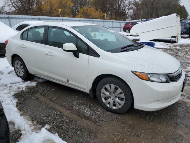 92615635 :رقم المزاد ، 2HGFB2F46CH056116 vin ، 2012 Honda Civic مزاد بيع