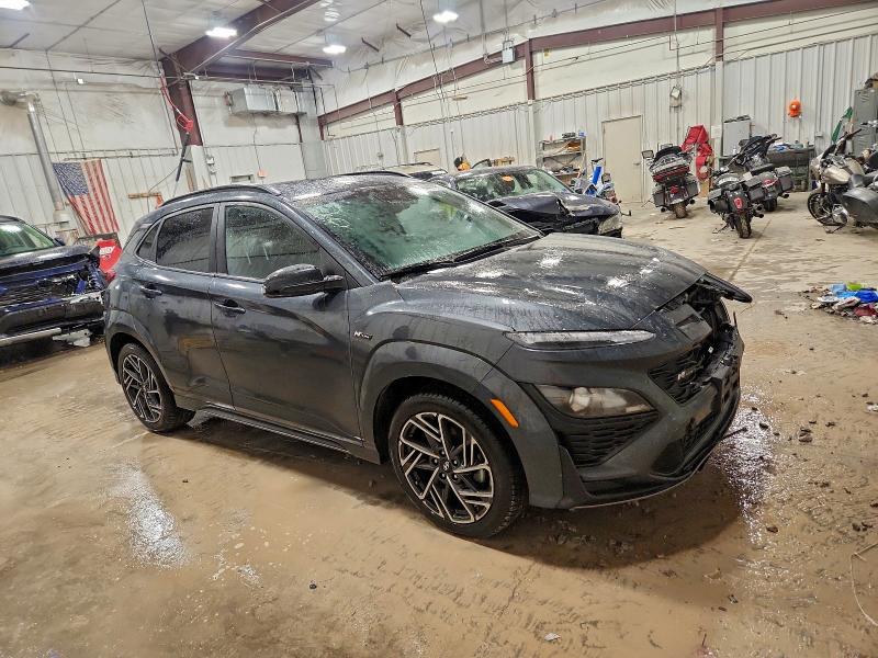 94408955 :رقم المزاد ، KM8K33A35NU870140 vin ، 2022 Hyundai Kona مزاد بيع