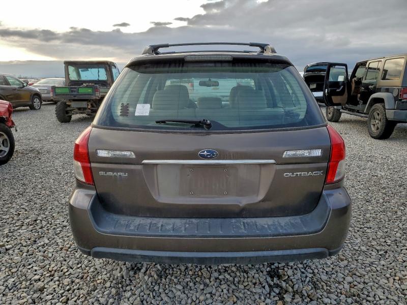 2008 Subaru Outback 2.5i მანქანა იყიდება აუქციონზე, vin: 4S4BP61CX87321283, აუქციონის ნომერი: 85659375