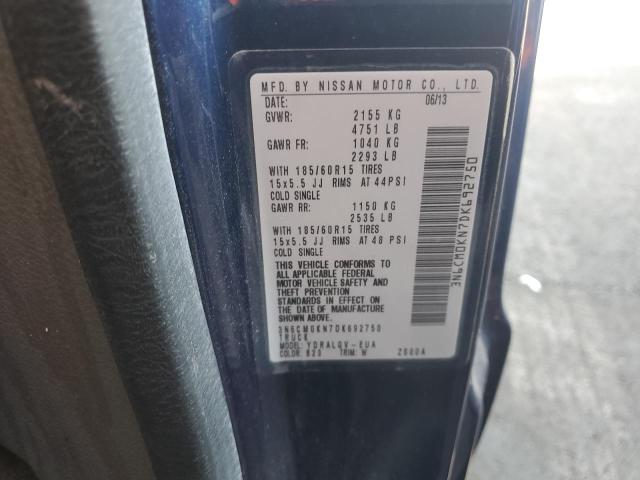 Aukcja sprzedaży 2013 Nissan Nv200, vin: 3N6CM0KN7DK692750, numer aukcji: 93483225