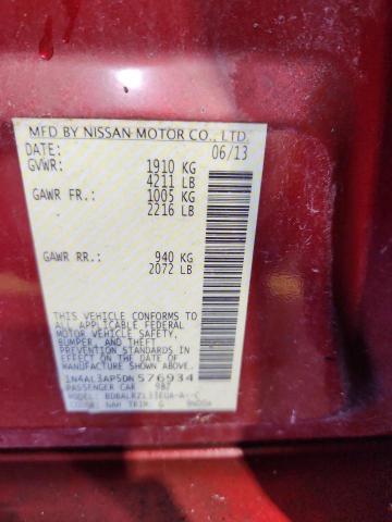 Продажа на аукционе авто 2013 Nissan Altima 2.5, vin: 1N4AL3AP5DN576934, номер лота: 91991985