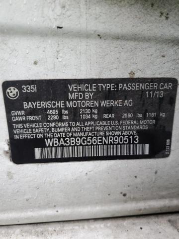 93126315 :رقم المزاد ، WBA3B9G56ENR90513 vin ، 2014 Bmw 335 Xi مزاد بيع