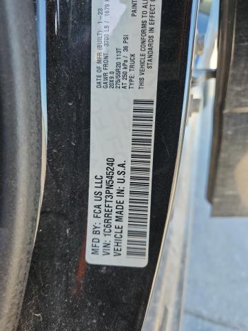 2023 Ram 1500 მანქანა იყიდება აუქციონზე, vin: 1C6RREFT3PN545240, აუქციონის ნომერი: 93312785