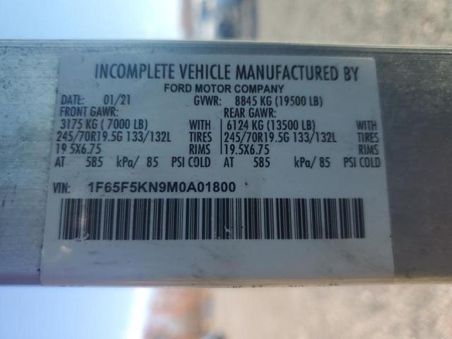 Продажа на аукционе авто 2021 Ford Unknown, vin: 1F65F5KN9M0A01800, номер лота: 90463615