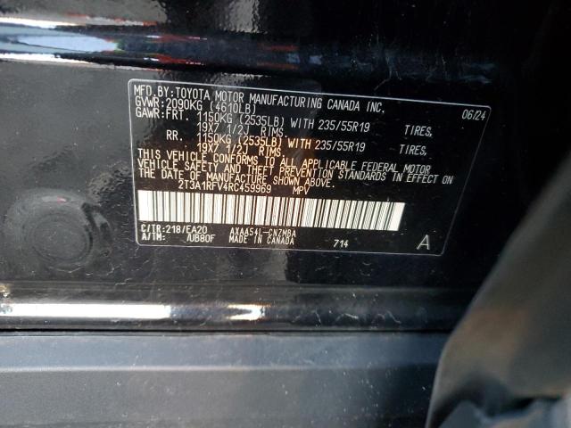 Продаж на аукціоні авто 2024 Toyota Rav4, vin: 2T3A1RFV4RC459969, номер лоту: 91461985