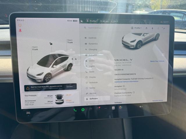 91558605 :رقم المزاد ، 5YJYGDEE5MF295078 vin ، 2021 Tesla Model Y مزاد بيع