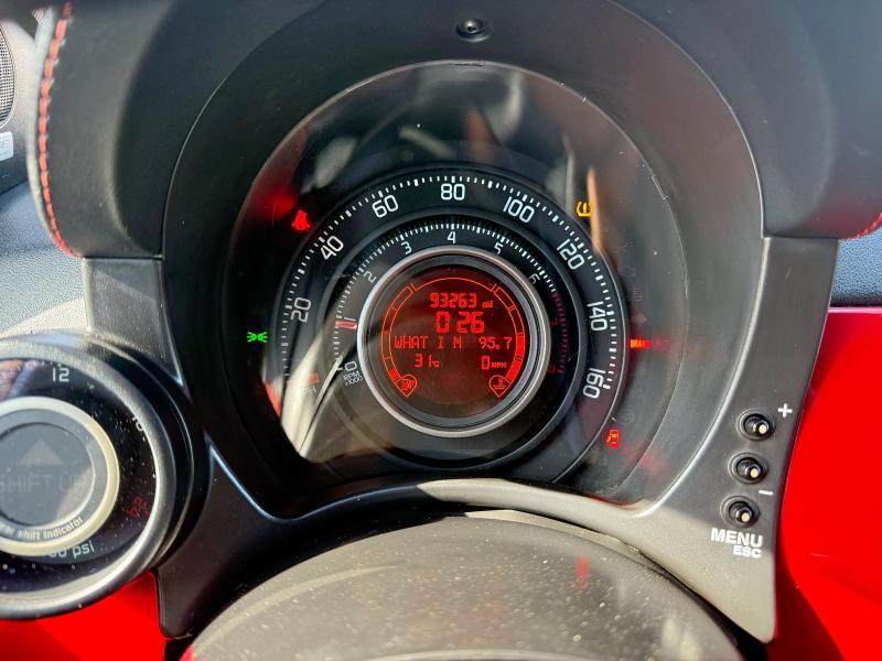 93782775 :رقم المزاد ، 3C3CFFFH8CT337233 vin ، 2012 Fiat 500 Abarth مزاد بيع