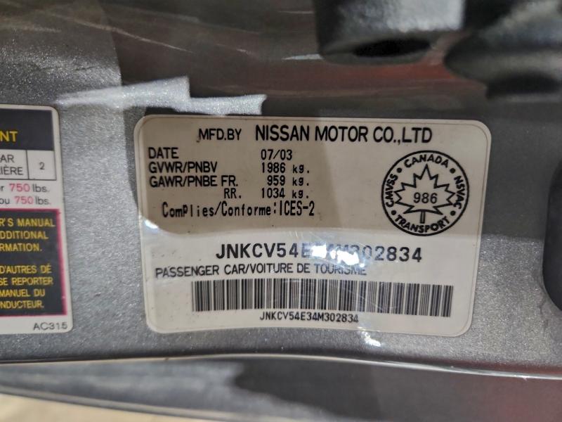 Продажа на аукционе авто 2004 Infiniti G35, vin: JNKCV54E34M302834, номер лота: 94805175