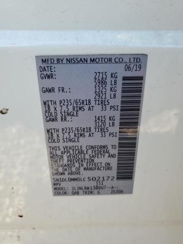 Продажа на аукционе авто 2020 Infiniti Qx60, vin: 5N1DL0MM0LC502172, номер лота: 91429235