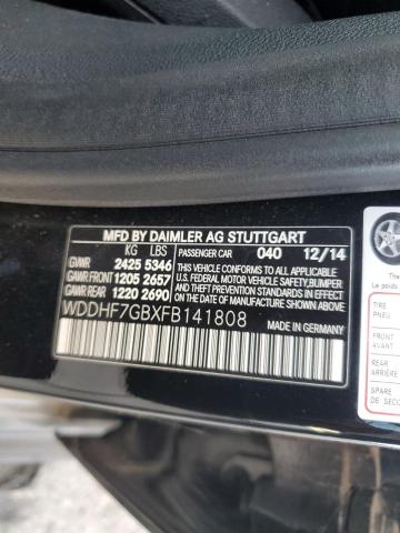 Продаж на аукціоні авто 2015 Mercedes-benz E, vin: WDDHF7GBXFB141808, номер лоту: 93761145