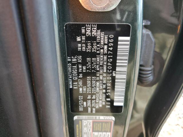 Продаж на аукціоні авто 2023 Kia Sorento, vin: 5XYRLDLC0PG174960, номер лоту: 91619415
