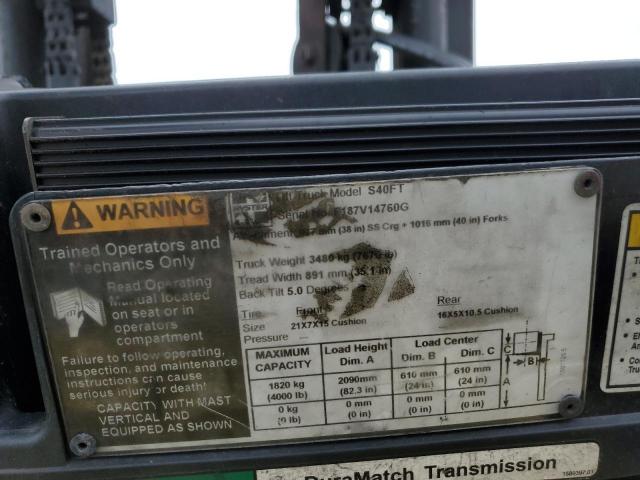 Aukcja sprzedaży 2009 Hyster Forklift, vin: F187V14760G, numer aukcji: 91408465
