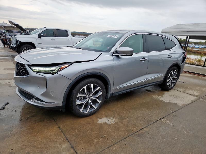 Auction sale of the 2022 Acura Mdx Techno, vin: 5J8YD9H49NL001660, lot number: 92831875