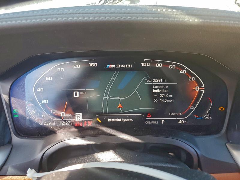 Продажа на аукционе авто 2021 Bmw M340i, vin: 3MW5U7J04M8B51997, номер лота: 93540425