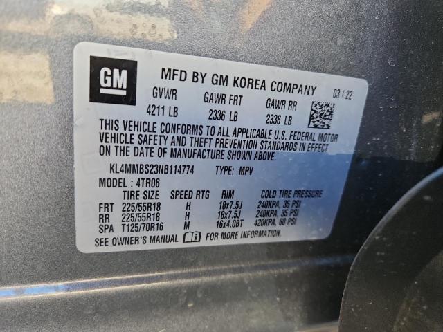 Aukcja sprzedaży 2022 Buick Encore Gx, vin: KL4MMBS23NB114774, numer aukcji: 90700095