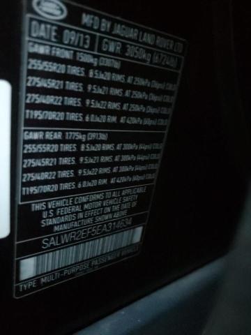 Продаж на аукціоні авто 2014 Land Rover Range Rove, vin: SALWR2EF5EA314634, номер лоту: 93020325
