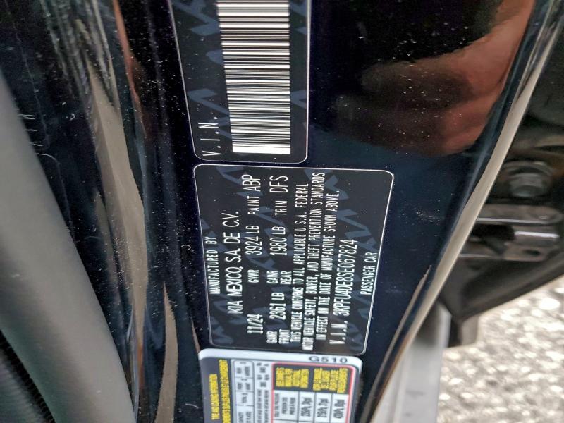 Продажа на аукционе авто 2025 Kia K4, vin: 3KPFU4DE8SE067824, номер лота: 93821815