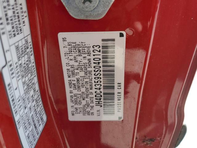 Aukcja sprzedaży 1995 Acura Integra, vin: JH4DC4359SS040123, numer aukcji: 91488915