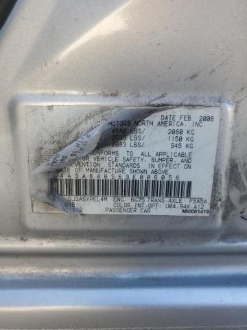 Продаж на аукціоні авто 2009 Mitsubishi Galant, vin: 4A3AB46S69E006056, номер лоту: 90037075