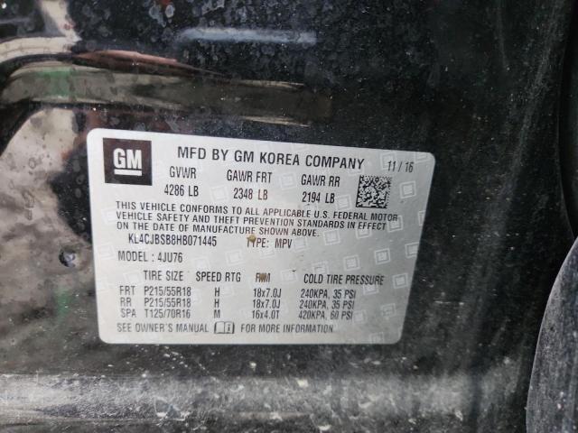 Продаж на аукціоні авто 2017 Buick Encore, vin: KL4CJBSB8HB071445, номер лоту: 93711495