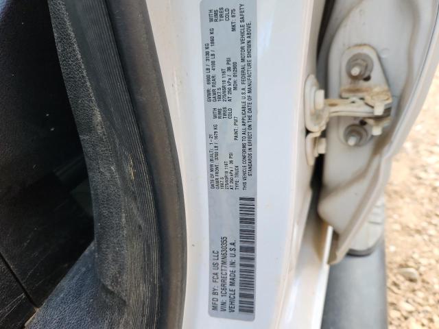 91709495 :رقم المزاد ، 1C6RRECT7MN630355 vin ، 2021 Ram 1500 مزاد بيع