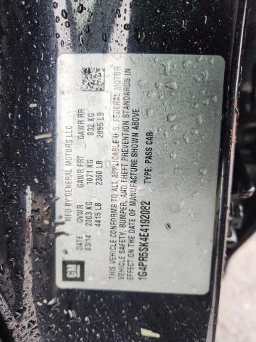Продаж на аукціоні авто 2014 Buick Verano Con, vin: 1G4PR5SK4E4192082, номер лоту: 93502865
