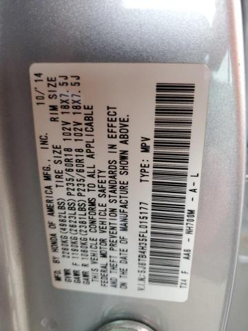 Продаж на аукціоні авто 2015 Acura Rdx, vin: 5J8TB4H35FL015177, номер лоту: 90695665