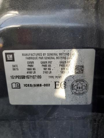 Продажа на аукционе авто 2016 Chevrolet Cruze Limited, vin: 1G1PE5SB1G7107189, номер лота: 92273255