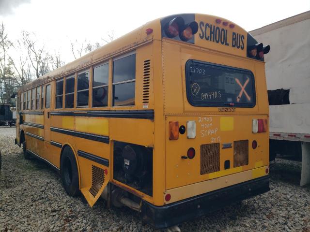 Aukcja sprzedaży 2012 Thomas Saf-t-liner Hdx, vin: 1T7YN4E25C1150094, numer aukcji: 84474115
