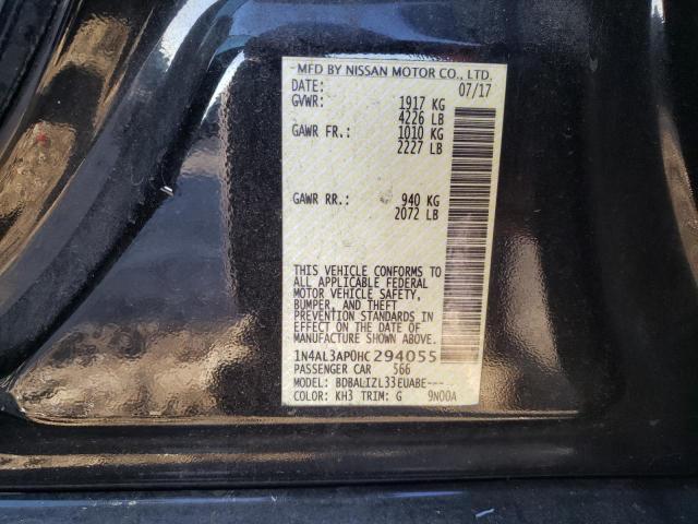 2017 Nissan Altima 2.5 მანქანა იყიდება აუქციონზე, vin: 1N4AL3AP0HC294055, აუქციონის ნომერი: 92994445