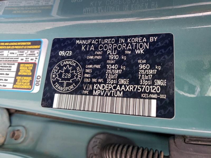 Aukcja sprzedaży 2024 Kia Seltos, vin: KNDEPCAAXR7570120, numer aukcji: 94338075