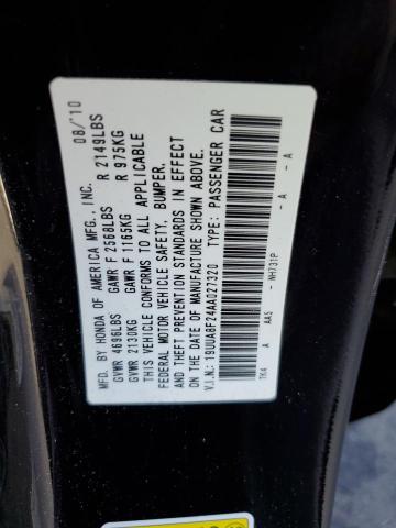 91919015 :رقم المزاد ، 19UUA8F24AA027320 vin ، 2010 Acura Tl مزاد بيع