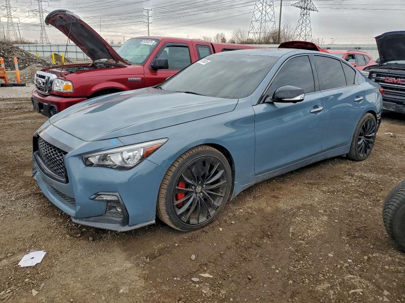 2021 Infiniti Q50 Red Sp მანქანა იყიდება აუქციონზე, vin: JN1FV7DP4MM850372, აუქციონის ნომერი: 94139635