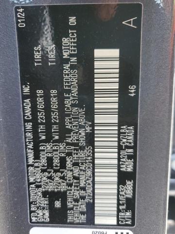 Продаж на аукціоні авто 2024 Lexus Nx 250, vin: 2T2ADCAZ9RC014355, номер лоту: 91814975