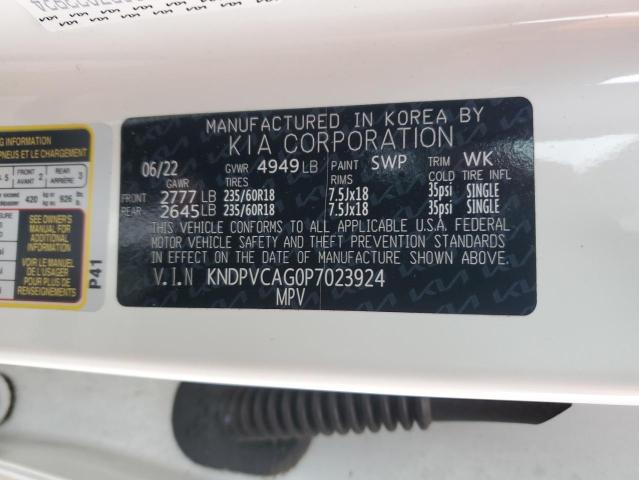 Продажа на аукционе авто 2023 Kia Sportage, vin: KNDPVCAG0P7023924, номер лота: 91471495