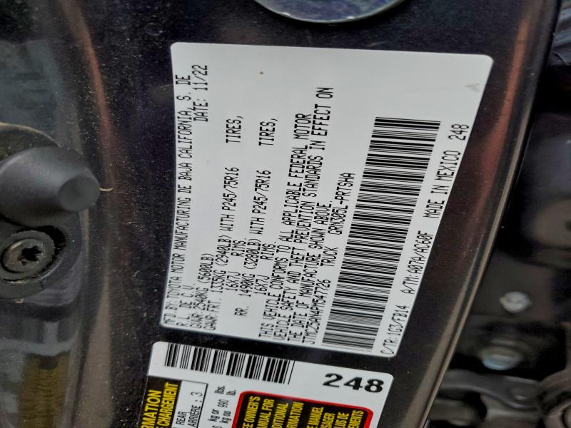 Продаж на аукціоні авто 2023 Toyota Tacoma, vin: 3TMCZ5AN4PM547726, номер лоту: 93607475