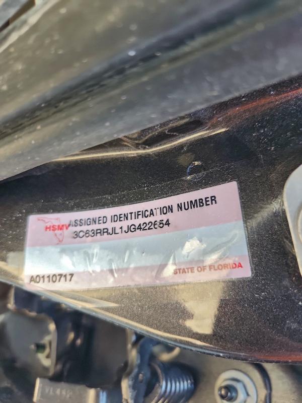 Продаж на аукціоні авто 2018 Ram 3500, vin: 3C63RRJL1JG422654, номер лоту: 67279115