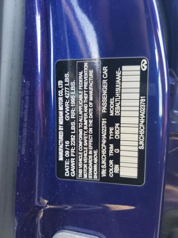 Aukcja sprzedaży 2017 Infiniti Qx30, vin: SJKCH5CP4HA023781, numer aukcji: 91912005
