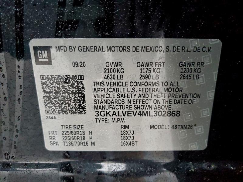Продажа на аукционе авто 2021 Gmc Terrain, vin: 3GKALVEV4ML302868, номер лота: 93831595
