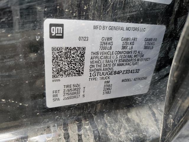 2023 Gmc Sierra K15 მანქანა იყიდება აუქციონზე, vin: 1GTUUGE84PZ334132, აუქციონის ნომერი: 92615935