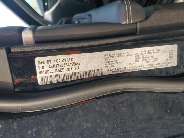 92182585 :رقم المزاد ، 1C4RJYB66RC129456 vin ، 2024 Jeep Grand Cherokee مزاد بيع