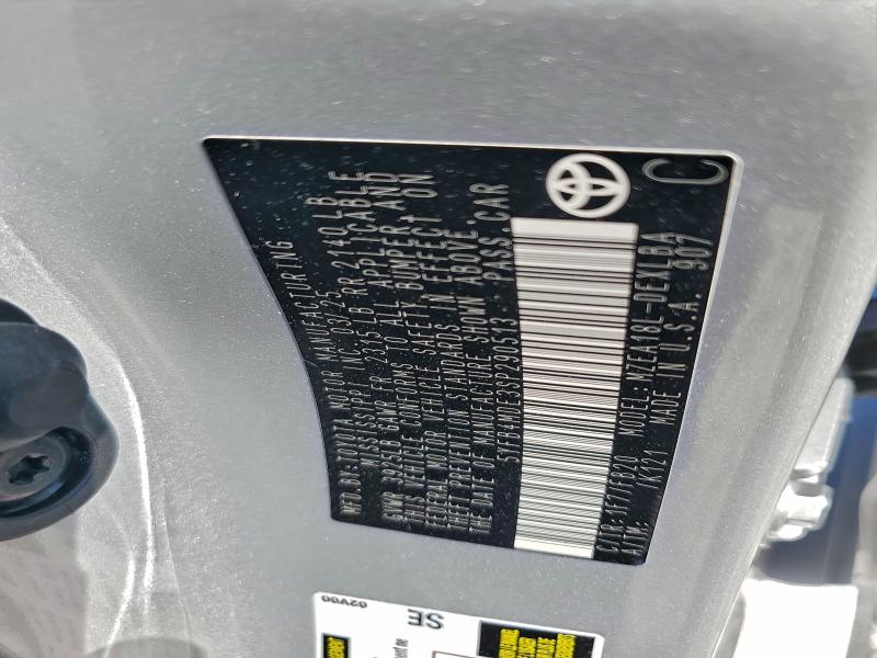 Aukcja sprzedaży 2025 Toyota Corolla, vin: 5YFB4MDE3SP290513, numer aukcji: 93931165