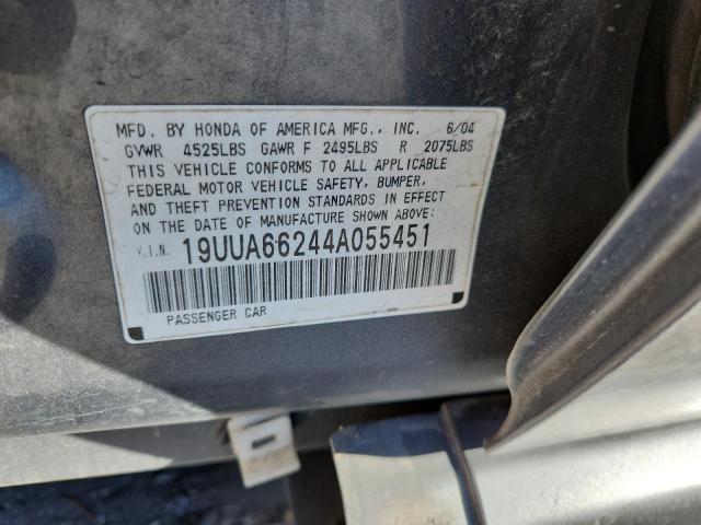Продажа на аукционе авто 2004 Acura Tl, vin: 19UUA66244A055451, номер лота: 92574505