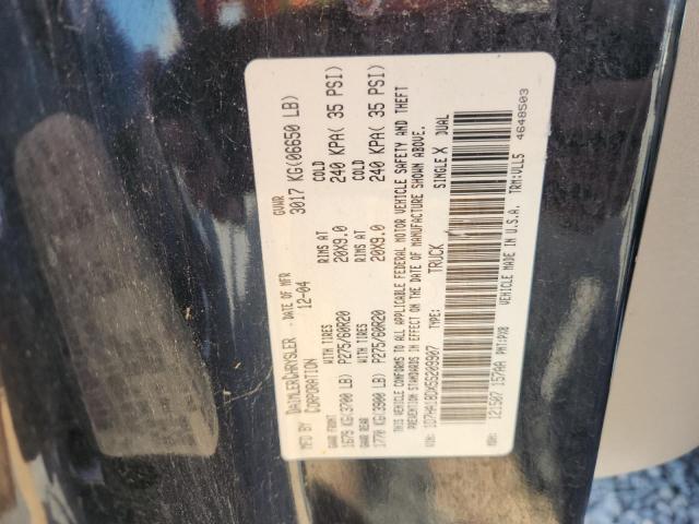 91025505 :رقم المزاد ، 1D7HA18DX5S209907 vin ، 2005 Dodge Ram 1500 مزاد بيع
