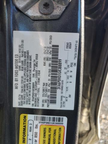 Aukcja sprzedaży 2016 Ford Fusion Se, vin: 3FA6P0HD1GR388899, numer aukcji: 91223205