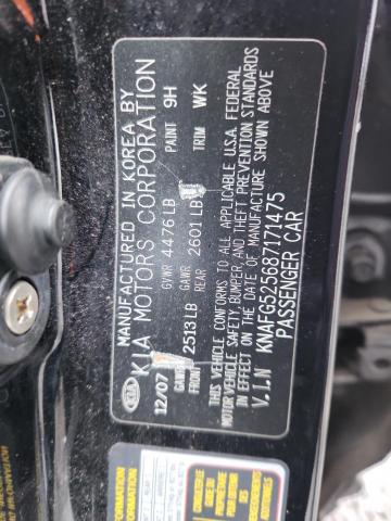 Aukcja sprzedaży 2008 Kia Rondo, vin: KNAFG525687171475, numer aukcji: 93554255