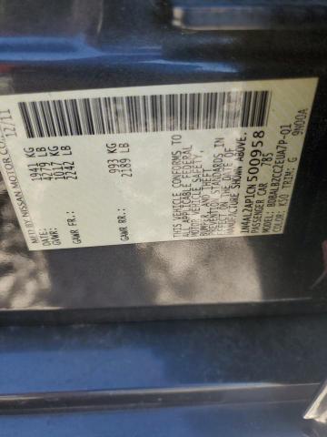 Aukcja sprzedaży 2012 Nissan Altima Bas, vin: 1N4AL2AP1CN500958, numer aukcji: 90909135