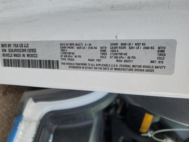 Продажа на аукционе авто 2024 Ram Promaster 2500, vin: 3C6LRVDG3RE132933, номер лота: 91870915