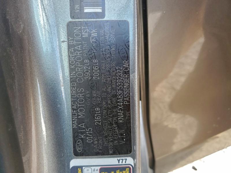 Продаж на аукціоні авто 2015 Kia Forte, vin: KNAFX4A83F5392322, номер лоту: 94107075